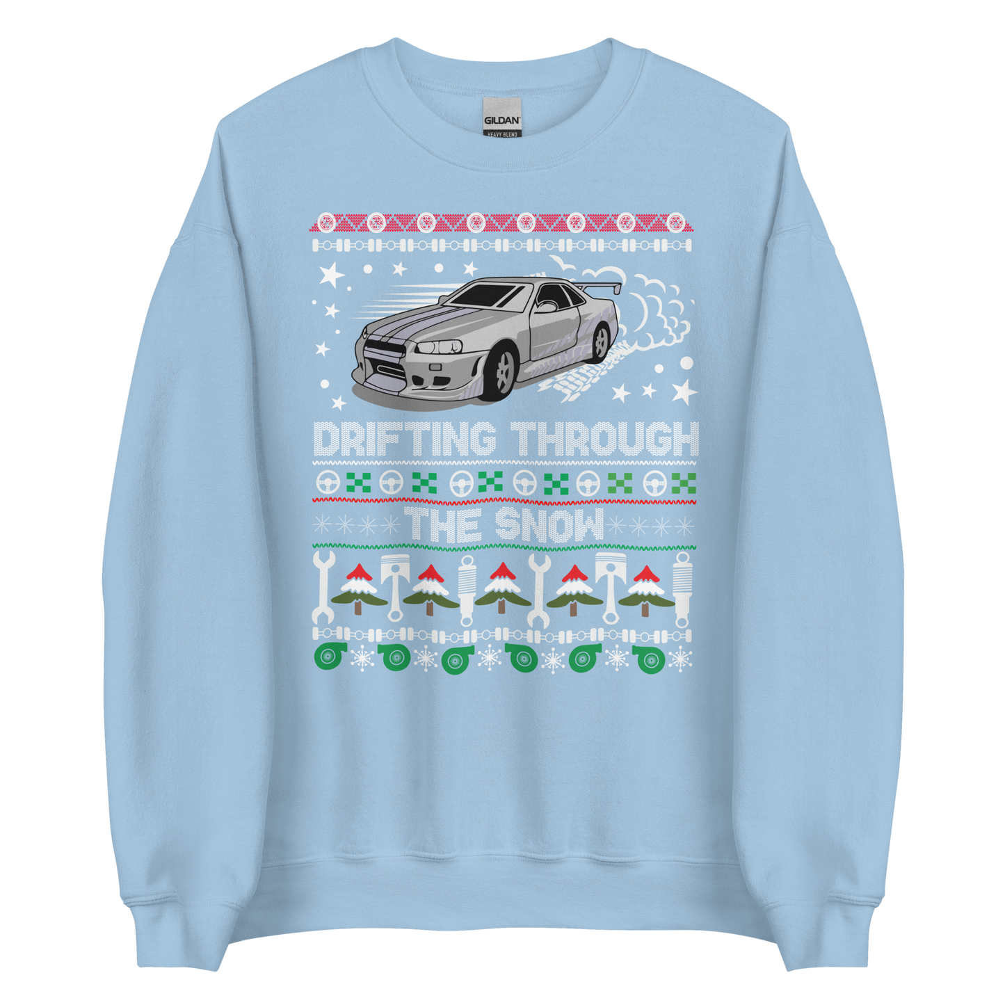 Drifting Through The Snow Sweatshirt