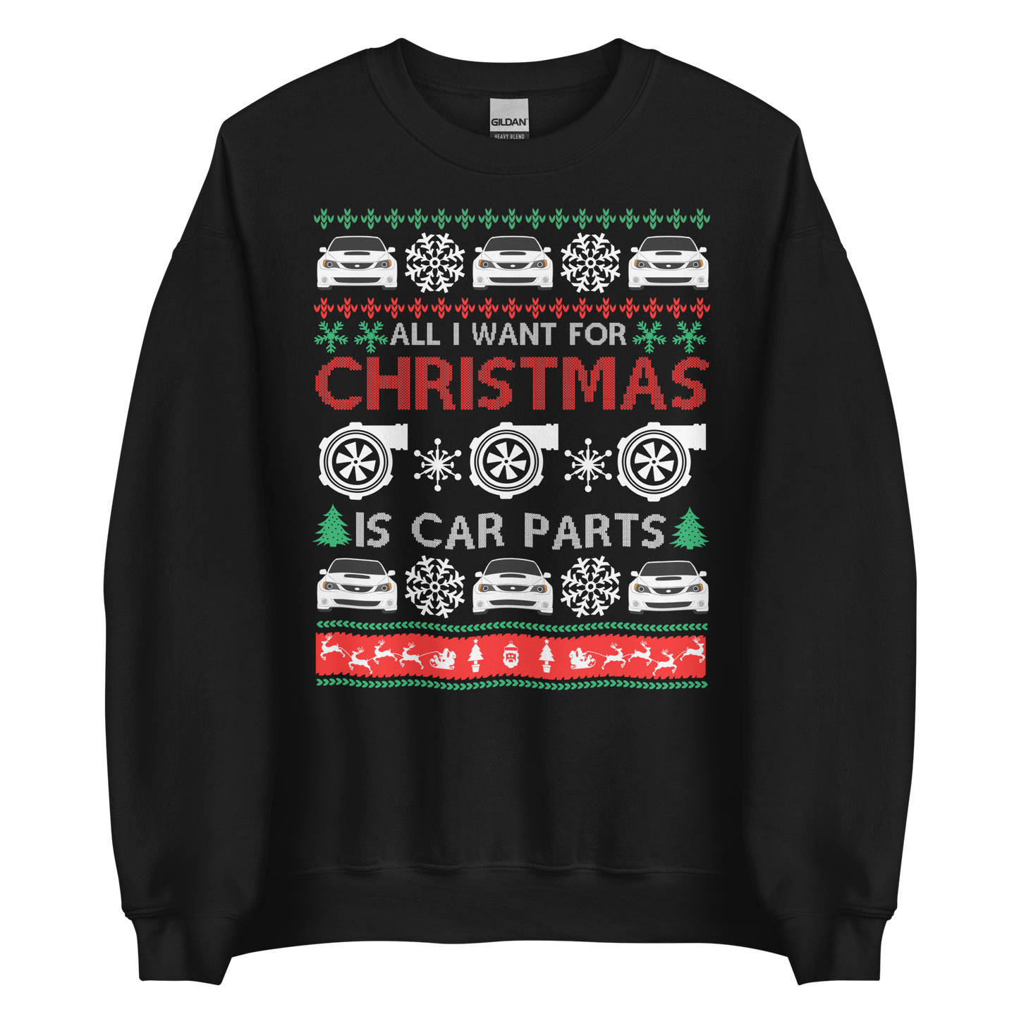 All I Want For XMAS Is Car Parts Sweatshirt