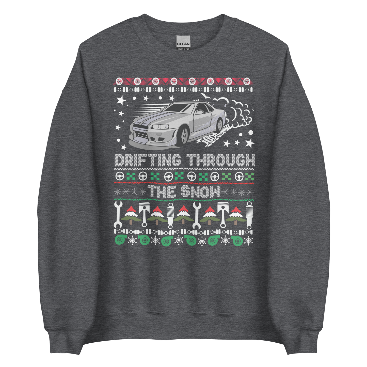 Drifting Through The Snow Sweatshirt