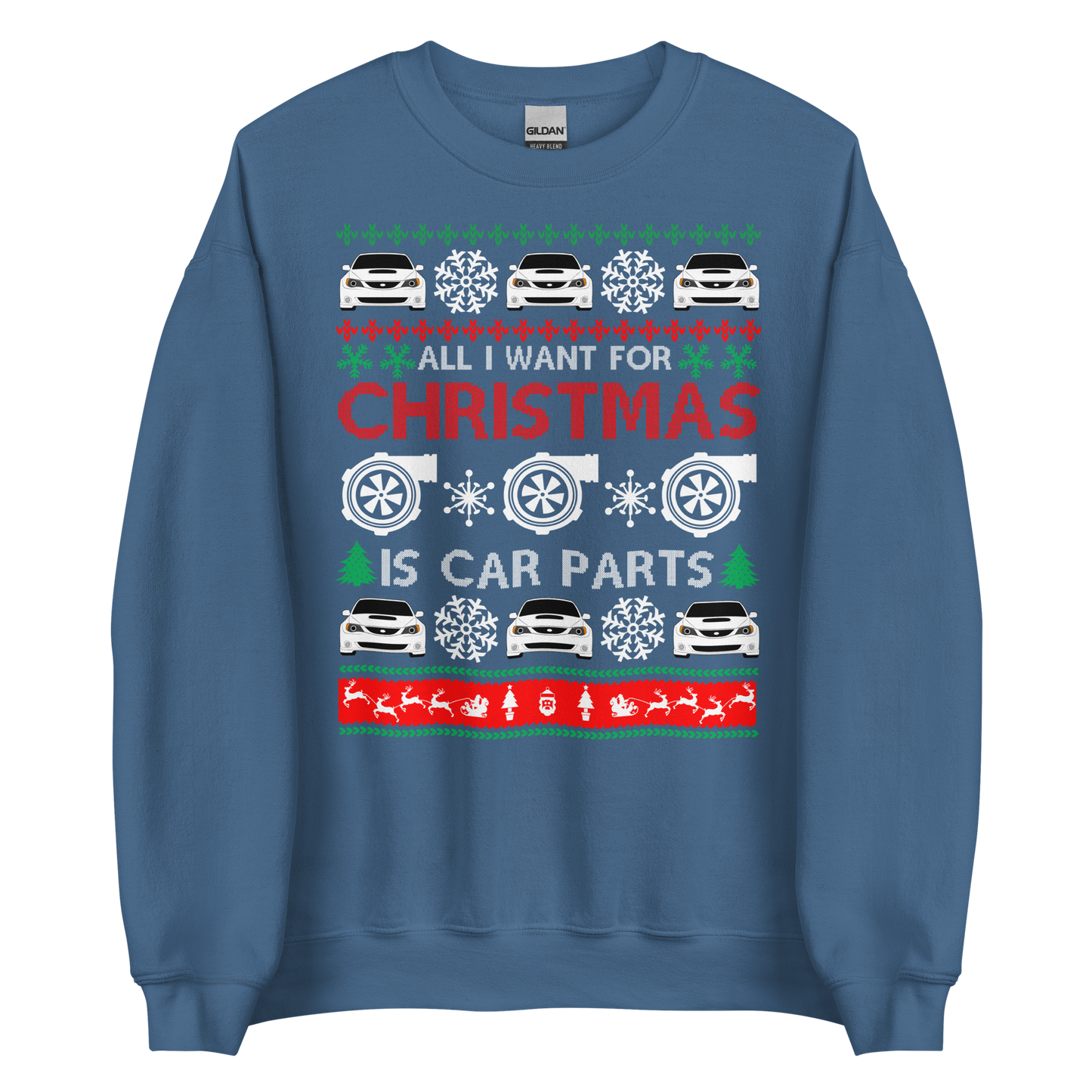 All I Want For XMAS Is Car Parts Sweatshirt