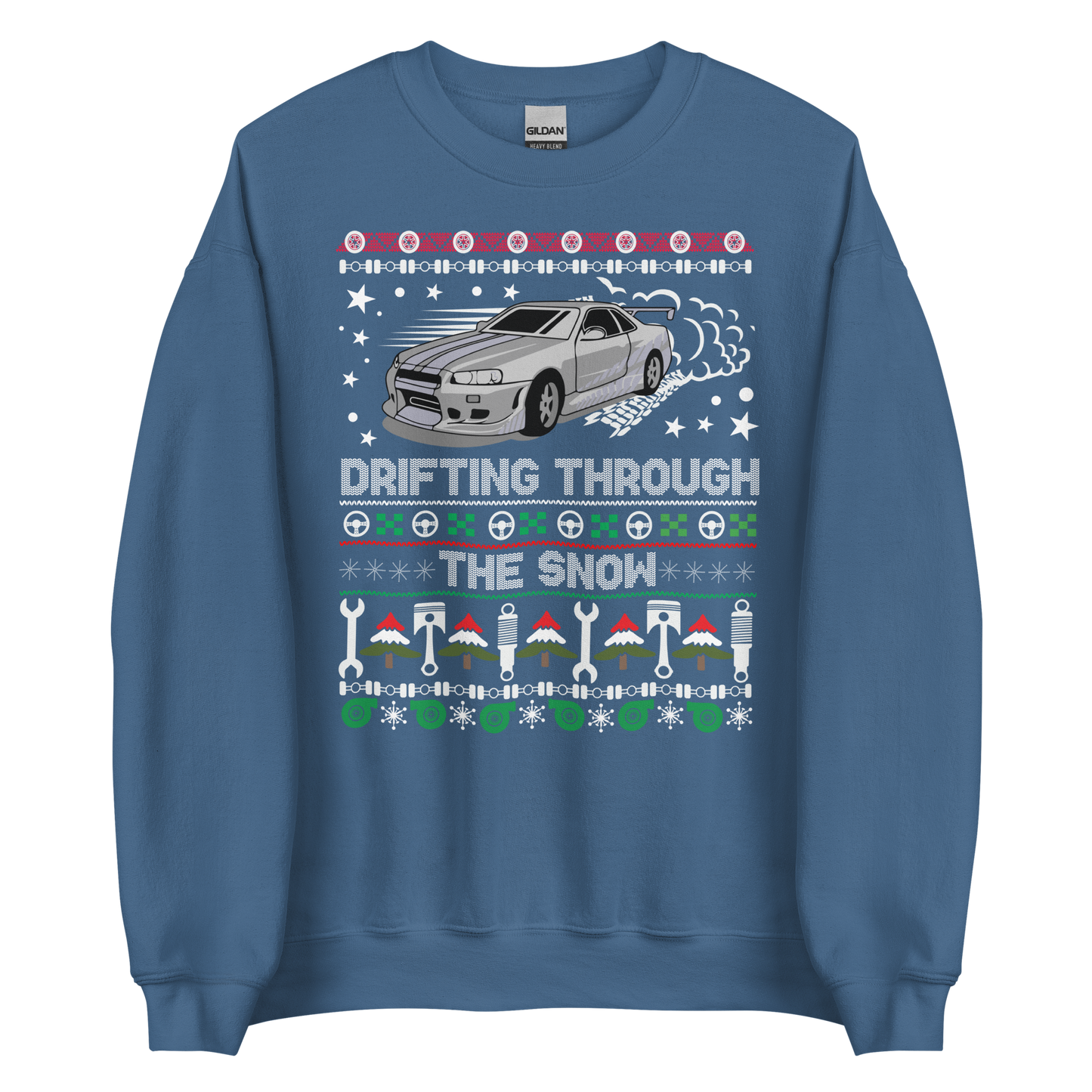 Drifting Through The Snow Sweatshirt