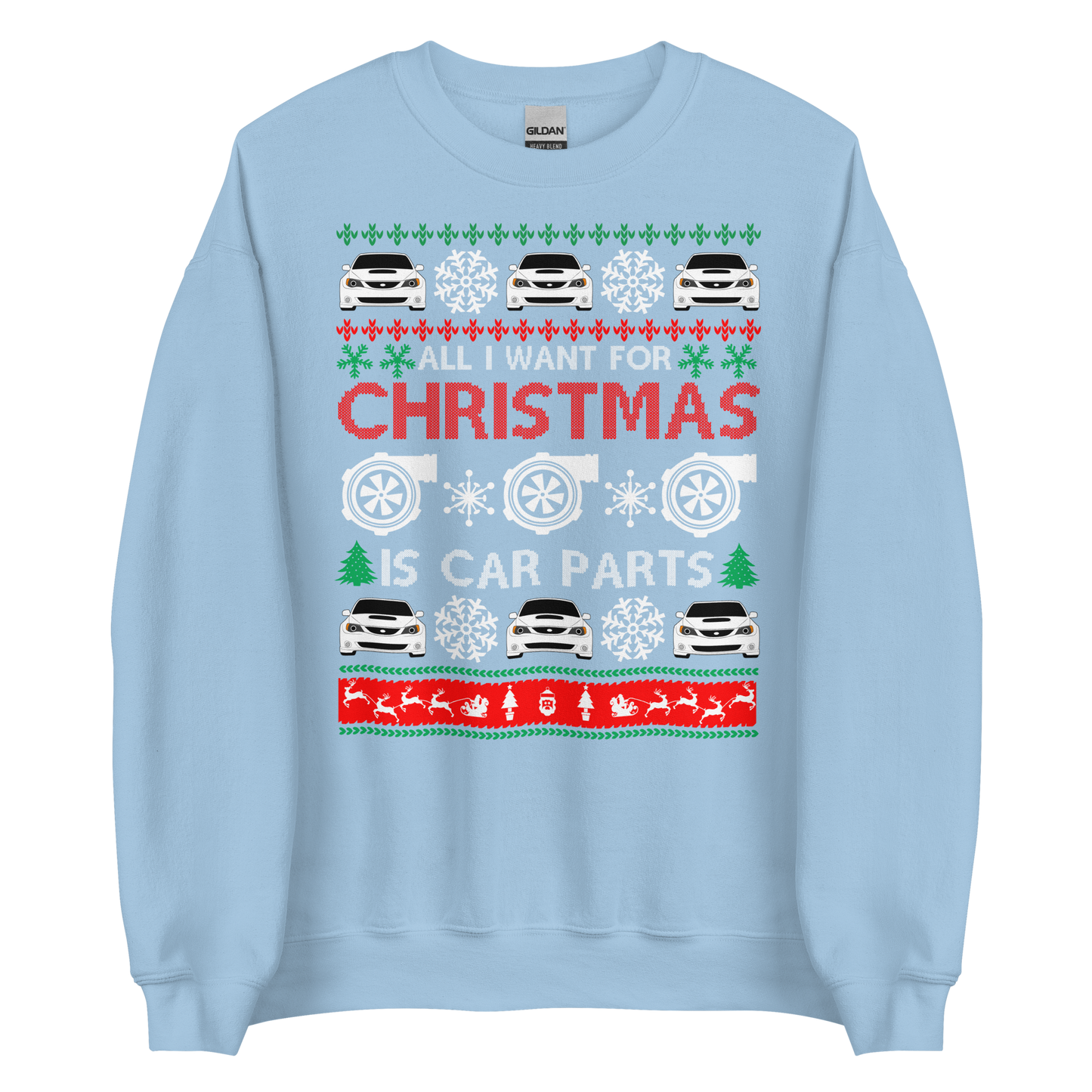 All I Want For XMAS Is Car Parts Sweatshirt