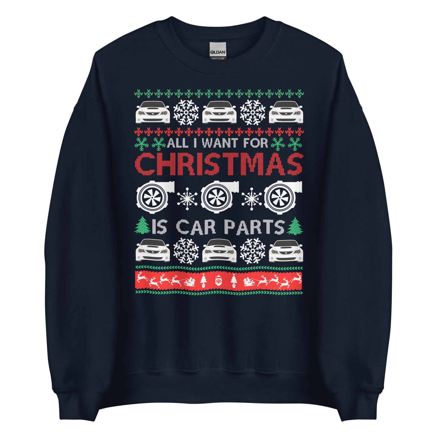 All I Want For XMAS Is Car Parts Sweatshirt