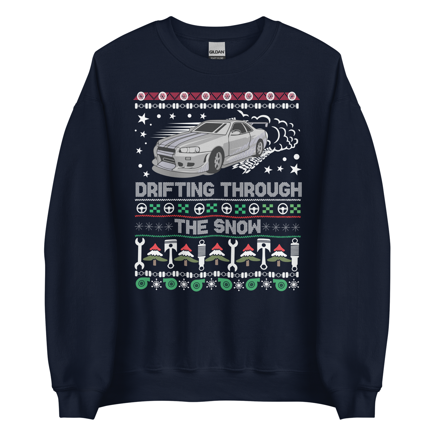 Drifting Through The Snow Sweatshirt